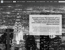 Tablet Screenshot of deerpathcapital.com
